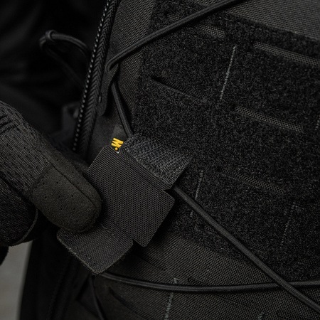 Naszywka Tiger Eyes Laser Cut (para)  - Black/Yellow