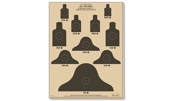 Rite in the Rain - Tarcza strzelecka 25 m - Alt. Course  C  - 10 szt.