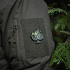 Naszywka Ace of Spades 3D PVC  - Black/Olive