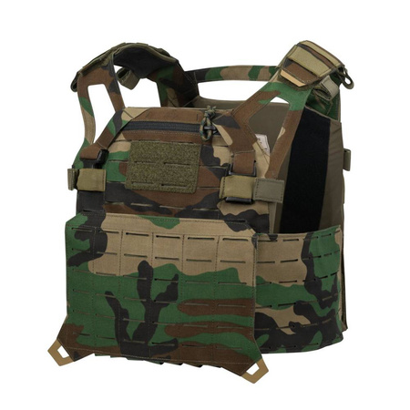 Direct Action - Kamizelka taktyczna Plate Carrier Spitfire - Woodland - PC-SPTF-CD5-WDL
