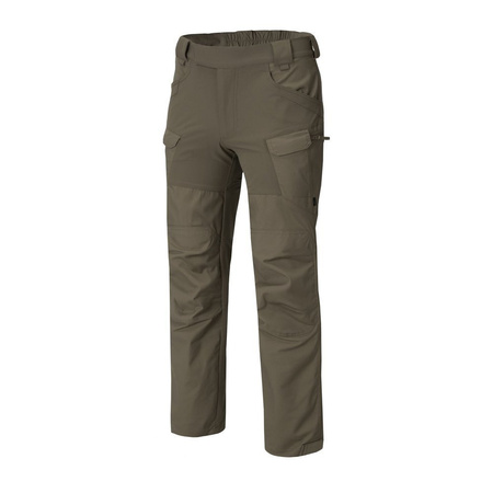Helikon - Spodnie outdoorowe Hybrid Outback Pants - DuraCanvas - Taiga Green - SP-HOP-DC-09