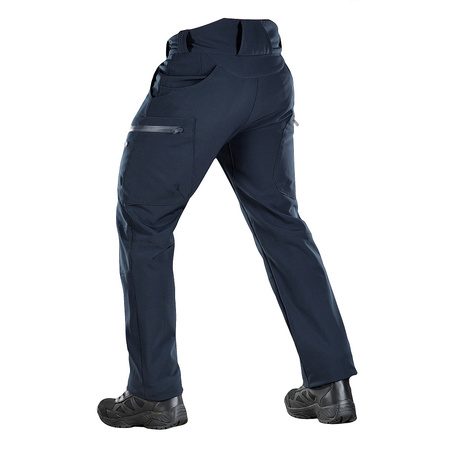 M-Tac spodnie Soft Shell Winter  - Dark Navy Blue