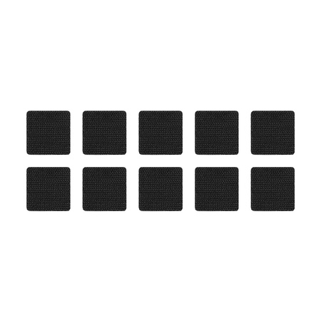Zestaw mocowań dla paneli Velcro (10 szt.)  - Black