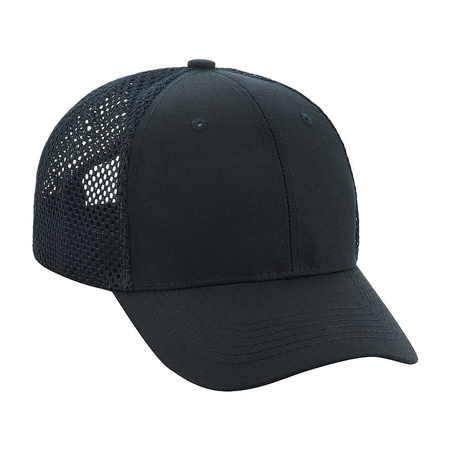 Mesh Flex Ripstop Baseball Cap  - Dark Navy Blue