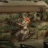 Naszywka Tactical girl #10 PVC Skandinavik  - Color
