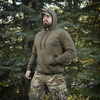 Bluza Hoodie Cotton Raglan Hard  - Dark Olive