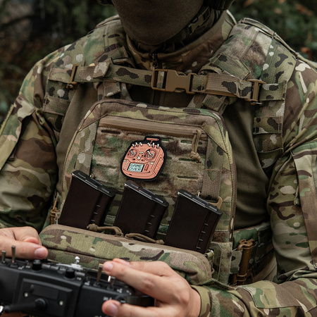 Naszywka Pilot FPV PVC  - Pink