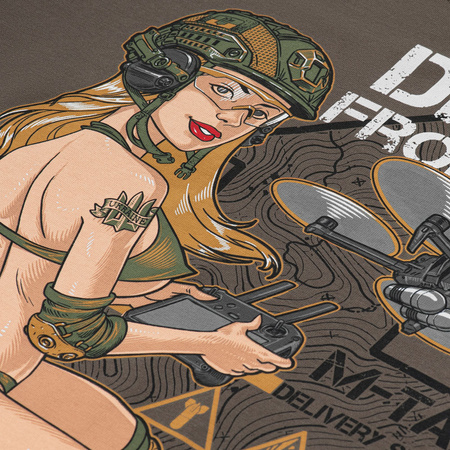 M-Tac Koszulka Delivery Service  - Dark Olive