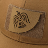Naszywka Sztandar Wrona Cięta Laser Cut  - Coyote