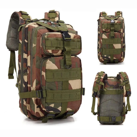 Plecak Wojskowy BSH ADVENTURE PL-003D Camo