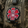 Naszywka Paramedic Miś (Haftowana)  - Pink/Black