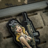 Naszywka Tactical Girl #5 PVC  - Olive
