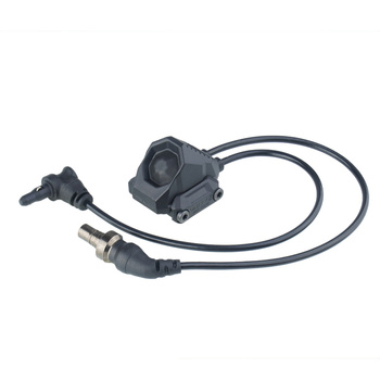 Unity Tactical - Włącznik na kablu Axon SL Sync - SureFire/Crane Laser - 7" - Czarny - AXN-SL-SI7B