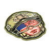 M-Tac naszywka Emoji USA girl #2  - Multicam