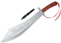 Maczeta Dragon 52 cm + rzutka  N-618