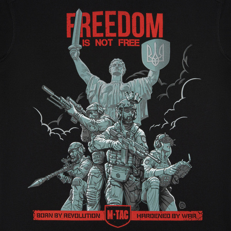 Bluza Hoodie Freedom  - Black