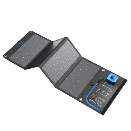 BigBlue SolarPowa 28W z Amperomierzem - Przenośny Panel Słoneczny