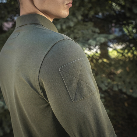 M-Tac Koszula Taktyczna Polo z długim rękawem 65/35  - Army Olive