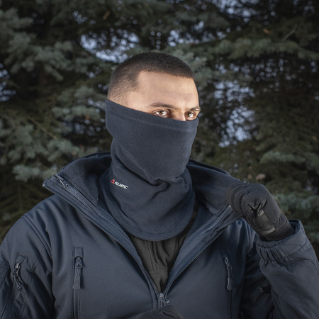 Szalokominiarka anatomiczna ze ściągaczem Polartec  - Dark Navy Blue