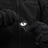 Naszywka Tiger Eyes Laser Cut (para) Reflective  - Black/GID
