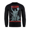 Bluza Raglanowa Freedom  - Black