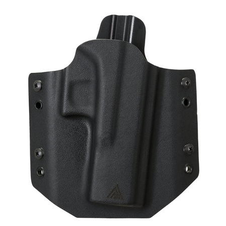 Direct Action - Kabura Glock 17 OWB No Light Holster (Straight Loops) - Kydex - Czarna - HP-OGT1-KDX-BLK