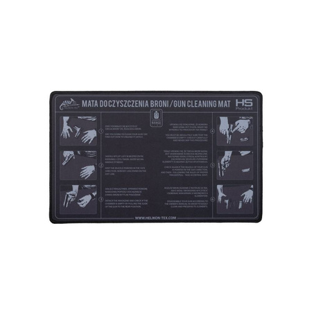 Helikon - Mata do czyszczenia broni - 40x25 cm - Czarna - AC-GCM-NN-01