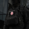 Naszywka Paramedic (Haftowana)  - Black