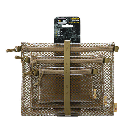 Zestaw Organizerów Zip Pocket Set Elite  - Coyote