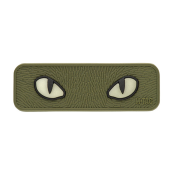Naszywka Cat Eyes 3D PVC - Olive