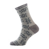 Lekkie Skarpetki mk.3 Pirate Skull  - Light Grey