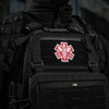 Naszywka Paramedic (Haftowana)  - Black