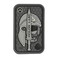 Naszywka Molon Labe Ace 3D PVC  - Grey