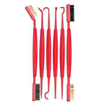 Real Avid - Zestaw szczotek i skrobaków do czyszczenia broni Accu-Grip Picks & Brushes - AVPBS