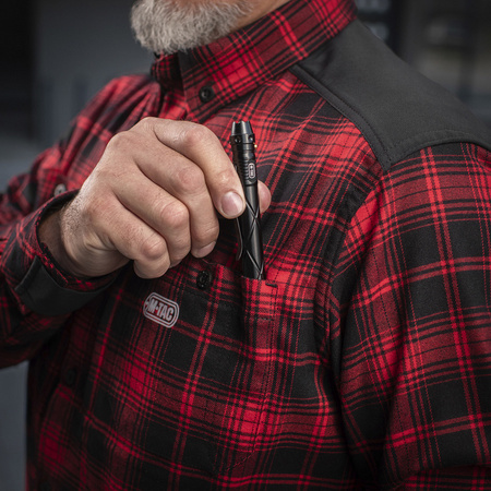 Koszula Redneck Shirt  - Red/Black