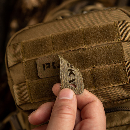 M-Tac naszywka Polska (przechodzi na wylot) 25x80 Laser Cut  - Coyote