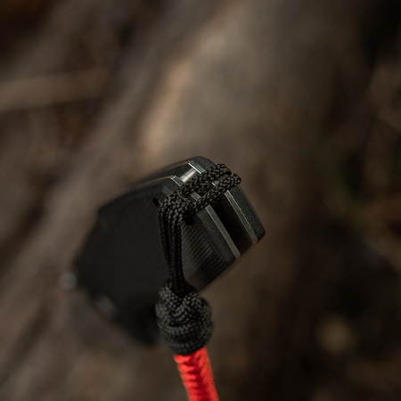 Smycz Fish&Cylindre  - Black/Red