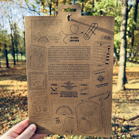 Ecopybook Tactical Linijka VTL  - Color