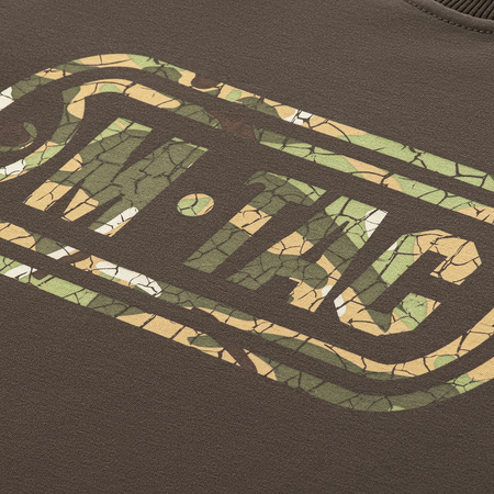 Bluza Raglanowa Logo  - Dark Olive