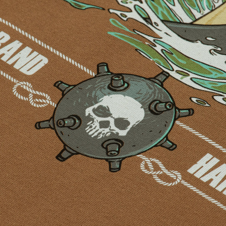 M-Tac Koszulka Surf Club  - Coyote Brown