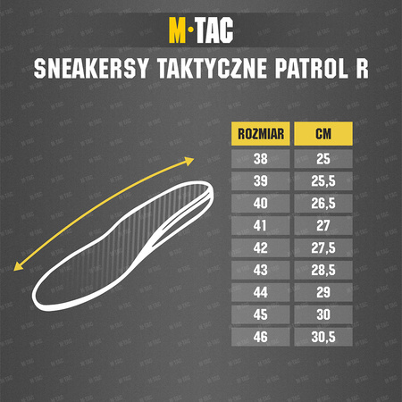 Sneakersy Taktyczne Patrol R  - Coyote