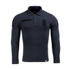 M-Tac Koszula Taktyczna Polo z długim rękawem 65/35  - Dark Navy Blue