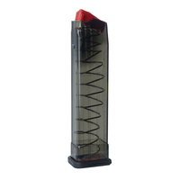 ETS - Magazynek polimerowy do HK VP9 - 9x19 mm - 21 naboi - Carbon Smoke Series - SMK-HKVP9-21