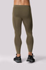 Legginsy termoaktywne ALPHA, męskie - Forest Green