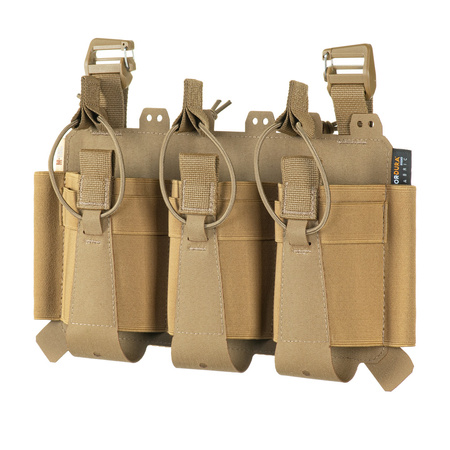 Przeedni Panel na Kamizelkę Taktyczną Cuirass QRS na 3 Magazynki  - Coyote