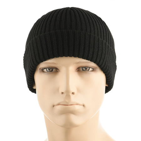 Czapka Dzianinowa 100% Akryl  - Black