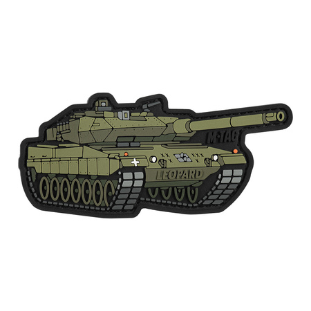 Naszywka Leopard 2 PVC  - Olive
