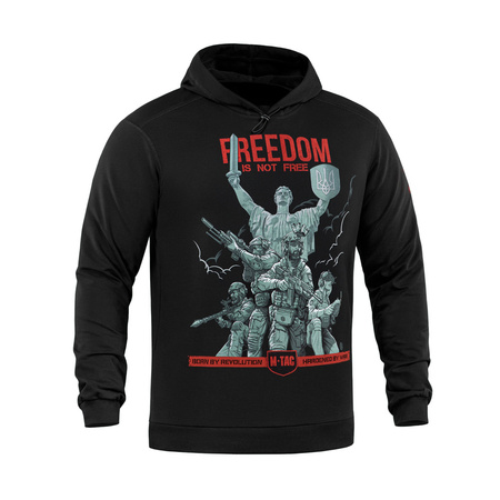 Bluza Hoodie Freedom  - Black