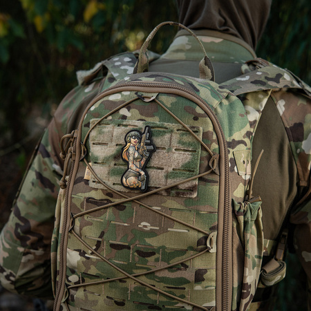 Naszywka Tactical Girl #4 PVC  - Color