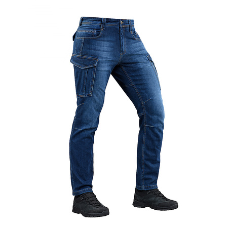 Spodnie Jeansowe Aggressor  - Dark Denim
